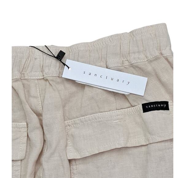 Sanctuary Discoverer Cargo Pant New With Tags  Washed Pebble  Size Small - Picture 11 of 12